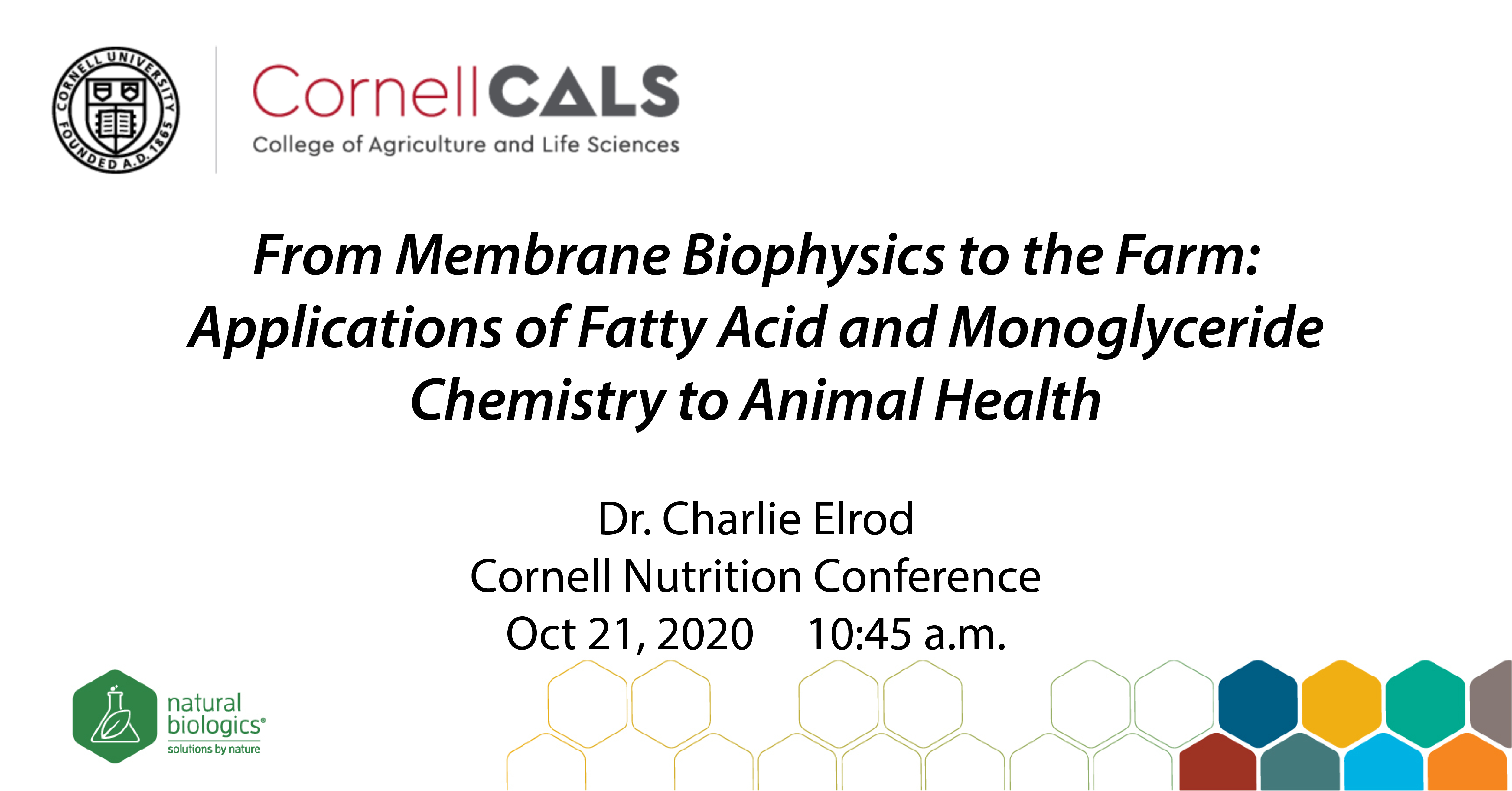 Cornell 2020 Presentation
